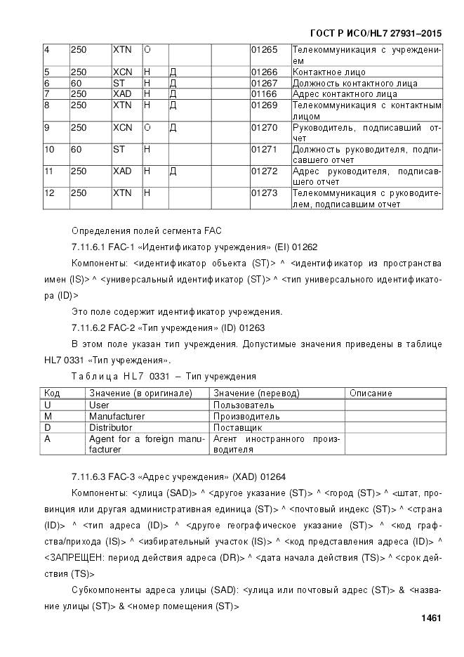 ГОСТ Р ИСО/HL 7 27931-2015, страница 1468